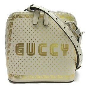 Gucci GUCCY Shoulder Bag White Leather